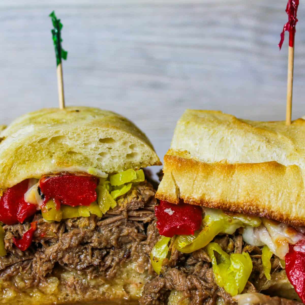 Carne di Cervo Hot Italian Venison Sandwich by Jeff Benda