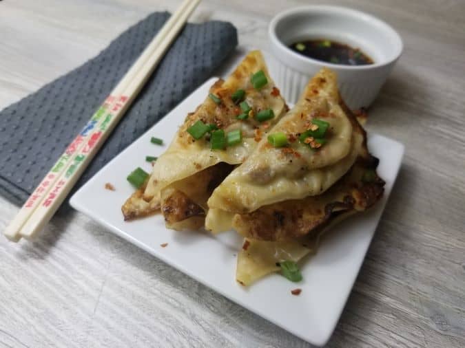 Goose Gyoza (Potstickers) with Dipping Sauce