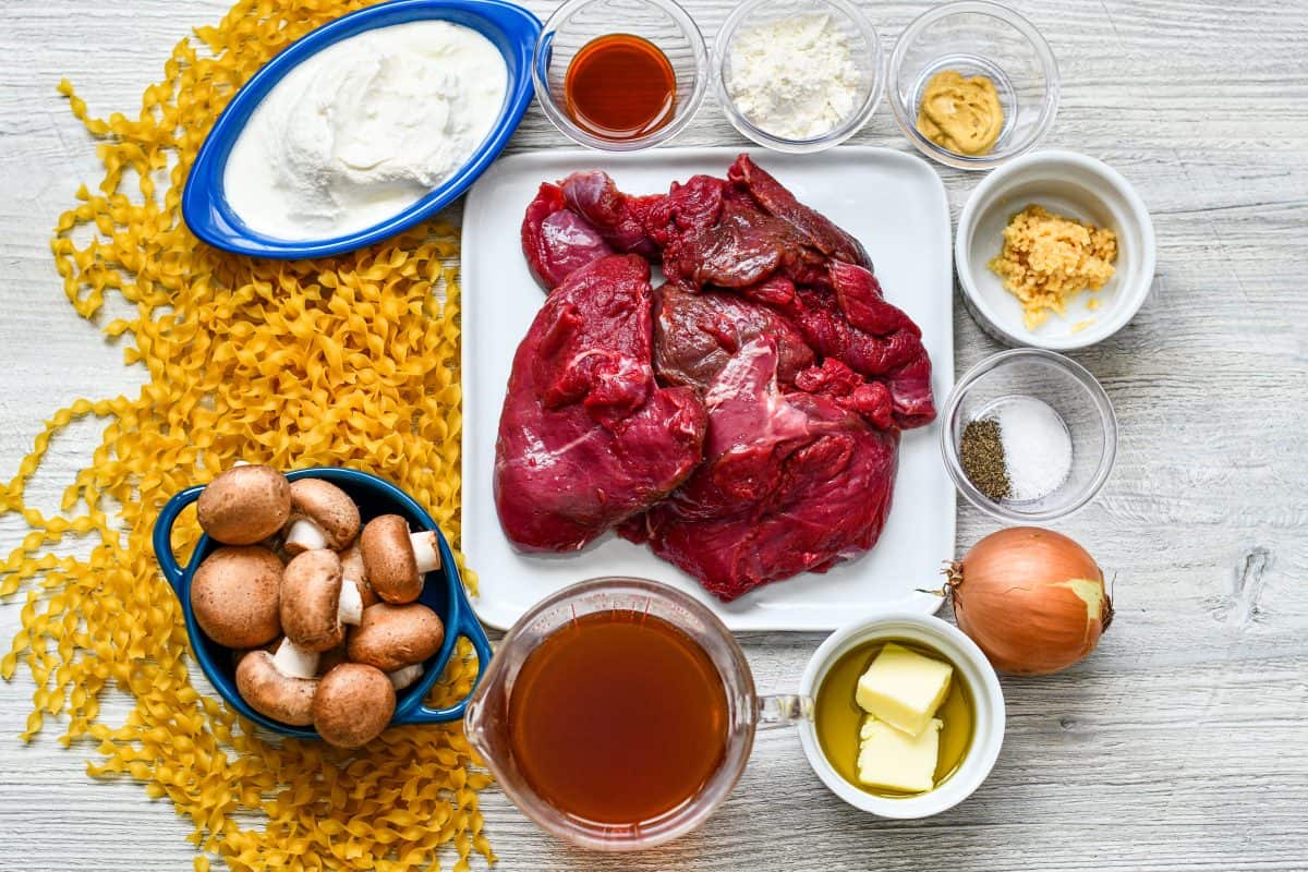 How to Make Venison Stroganoff with these ingredients