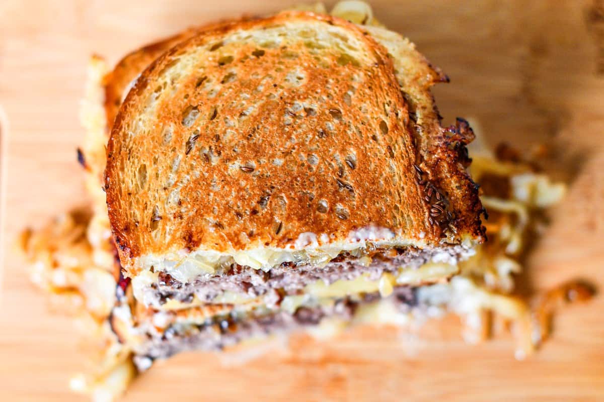 Venison Patty Melt Recipe