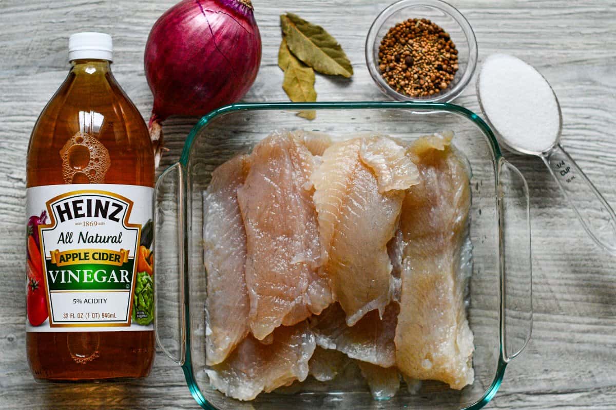 Pickled Northern Pike Recipe Ingredients