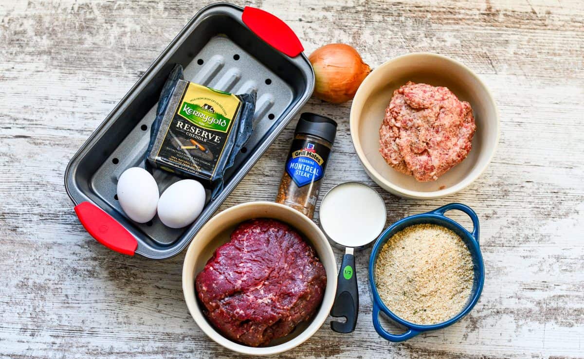 Irish Meatloaf Ingredients by Jeff Benda