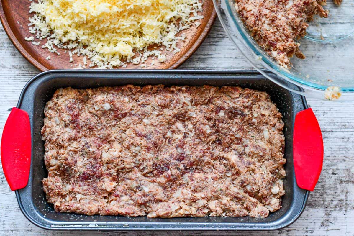 Irish Meatloaf with Cheese