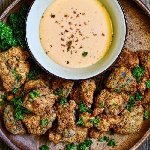 Fried Gizzards served with Yum Yum Sauce