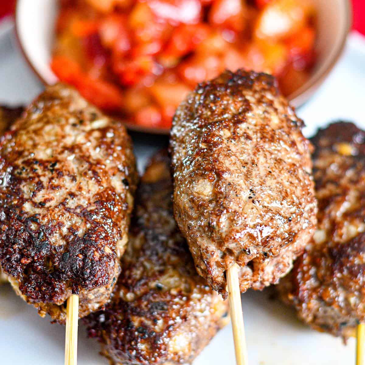 Sharp Tailed Grouse Meat Tsukune Meatballs