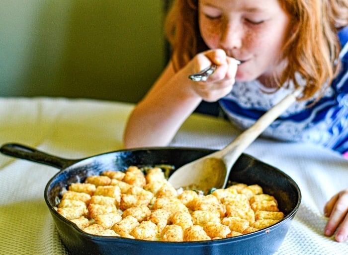 Tater Tot Venison Casserole