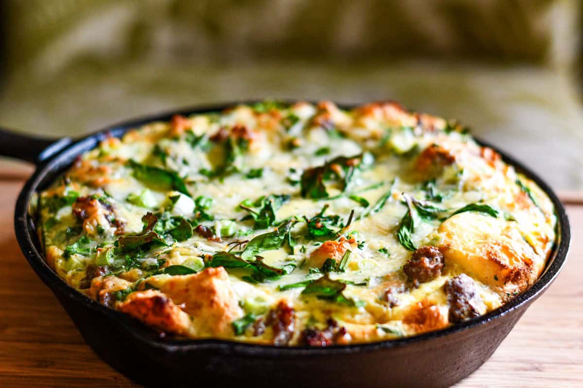 Sausage and Egg Strata Recipe