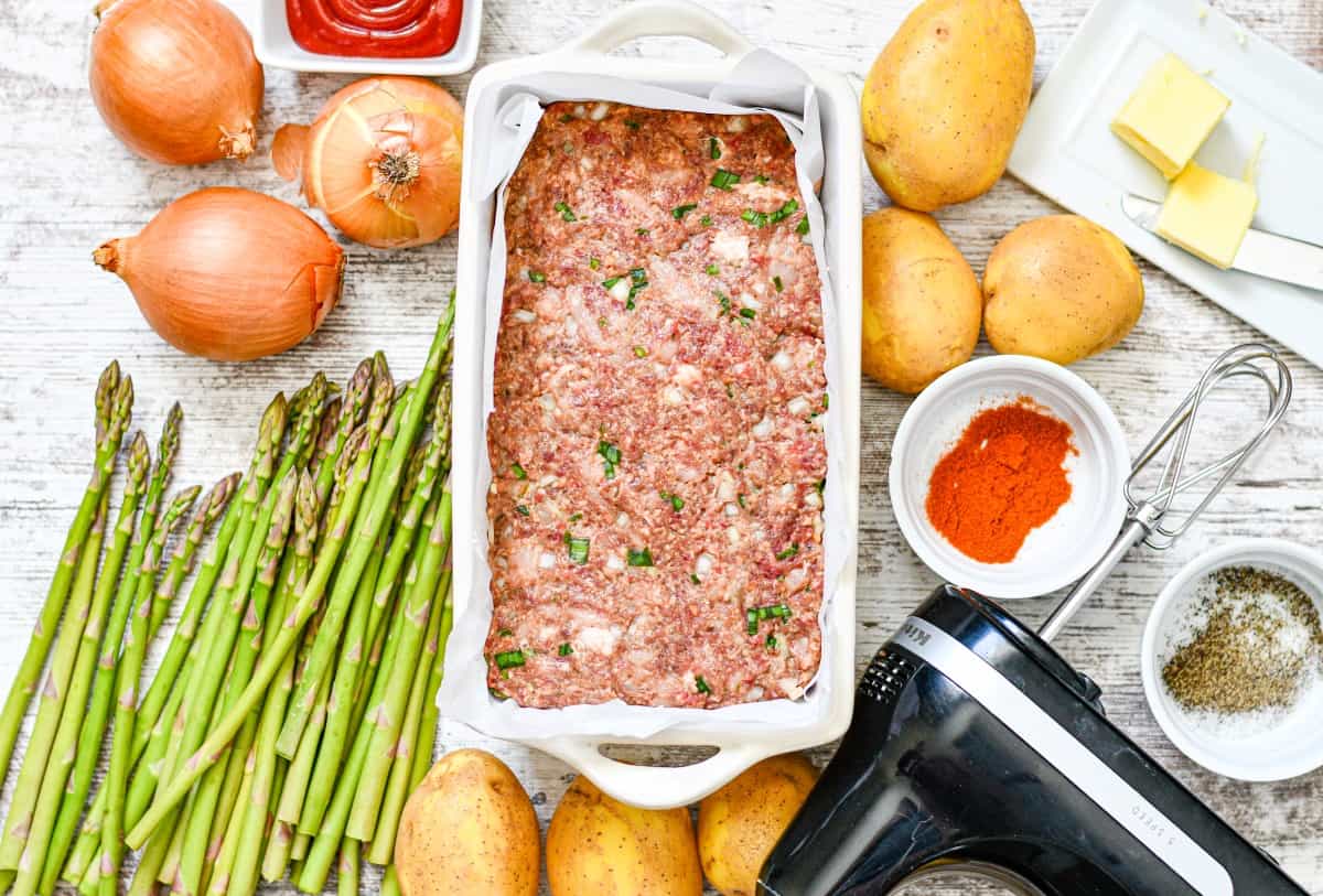 Venison Meatloaf Ingredients