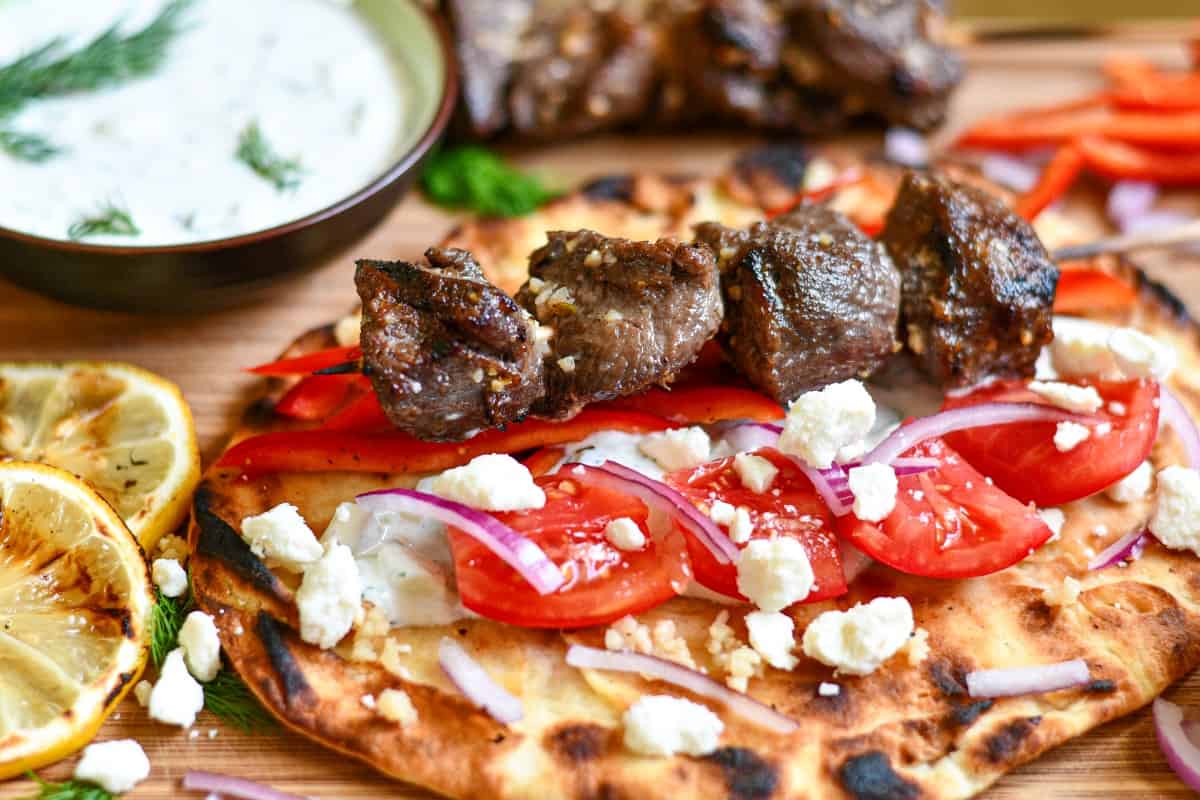 Greek Souvlaki - Best Greek Meat Dish