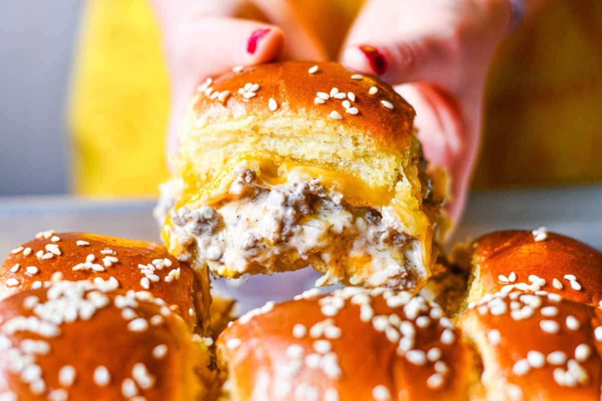 Venison Cheeseburger Sliders by Jeff Benda