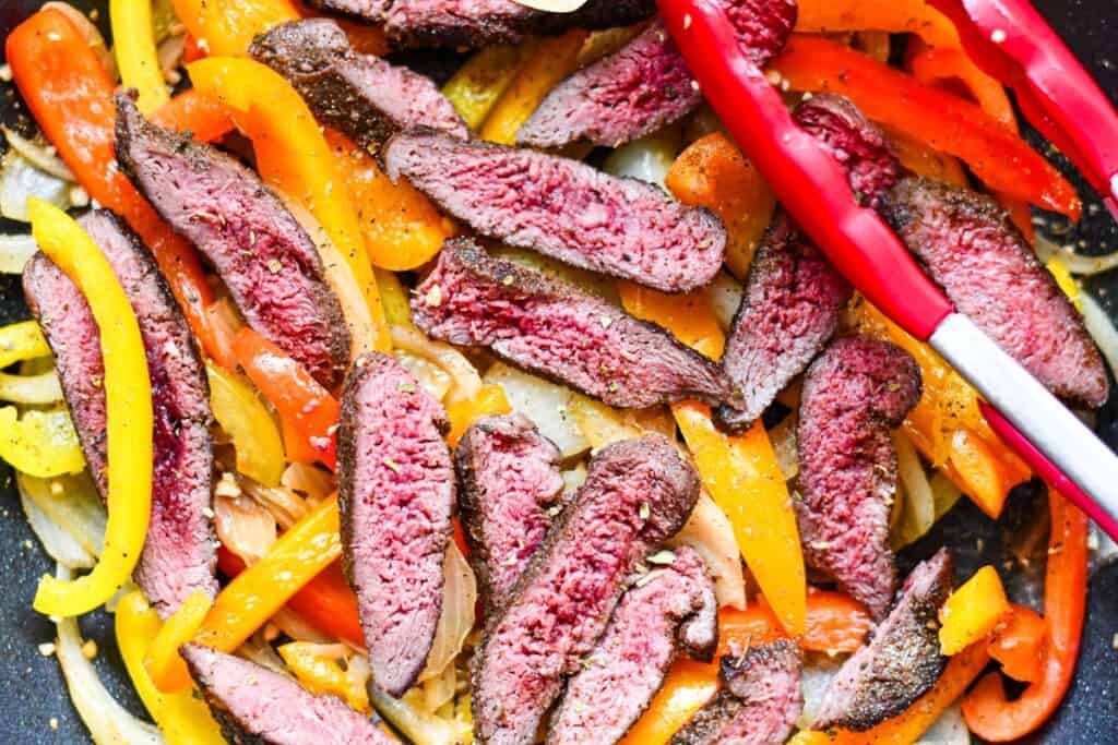 Goose Fajitas with snow goose breast, onions, and peppers make this a great snow goose recipe.