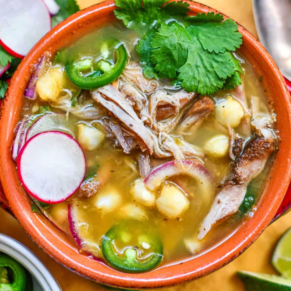 Green Pozole Mexican Stew Recipe