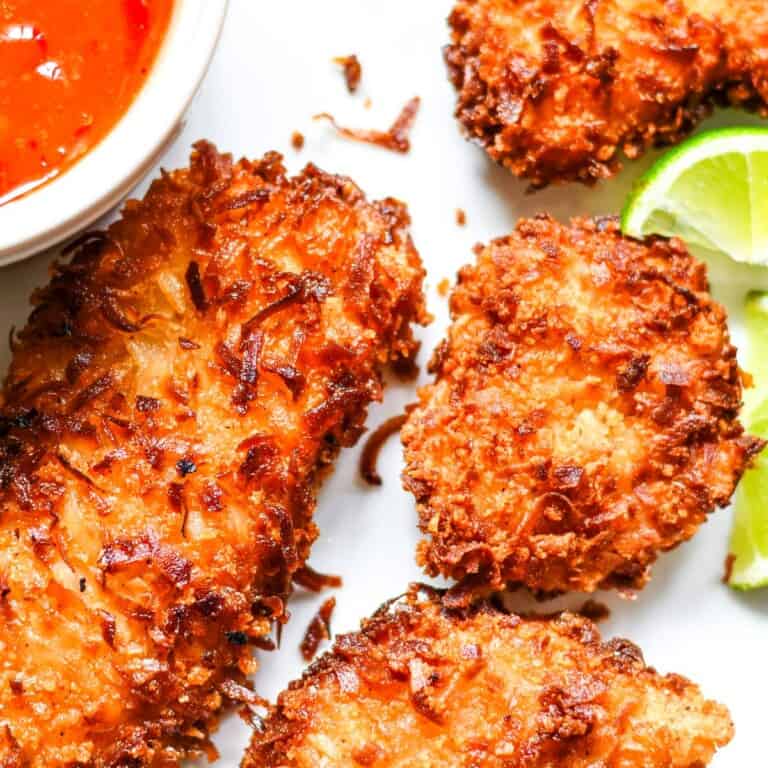 Crispy Coconut Crusted Fish with Easy Sweet Chili Sauce - Wild Game & Fish