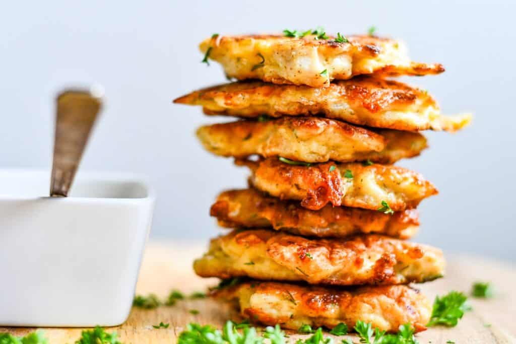 Quick and Crispy Pheasant Fritters with Garlic Aioli