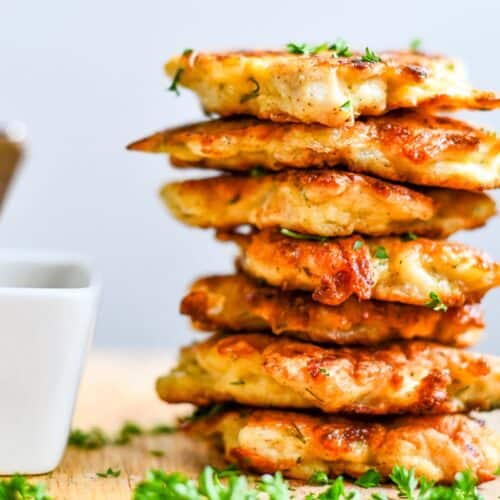 Quick and Crispy Pheasant Fritters with Garlic Aioli