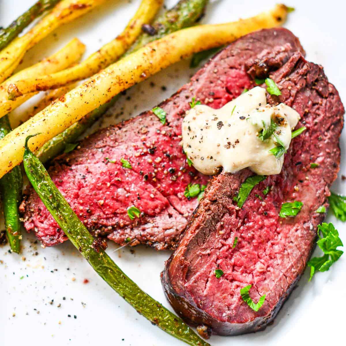 Grilled Venison Steak with Béarnaise Sauce Recipe