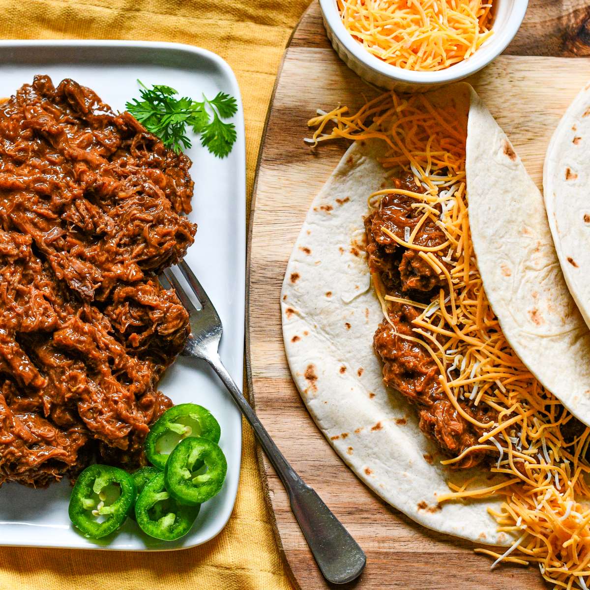 Easy CrockPot Pulled Goose Tacos