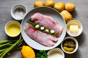 Learn how to cook red drum on the stove with these ingredients