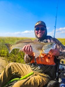 Redfish caught by Jeff Benda