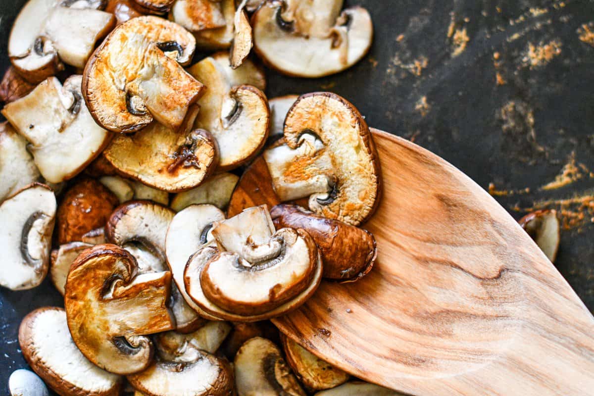 Dry Saute Mushrooms