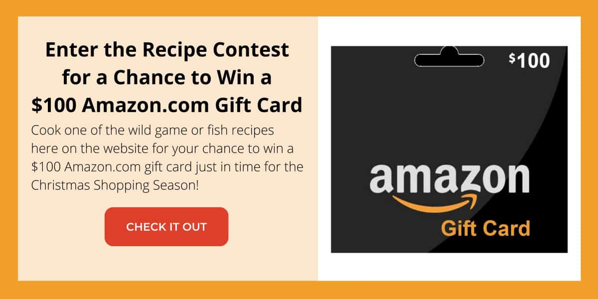 Enter the Recipe Contest for a Chance to Win a $100 Amazon.com Gift Card