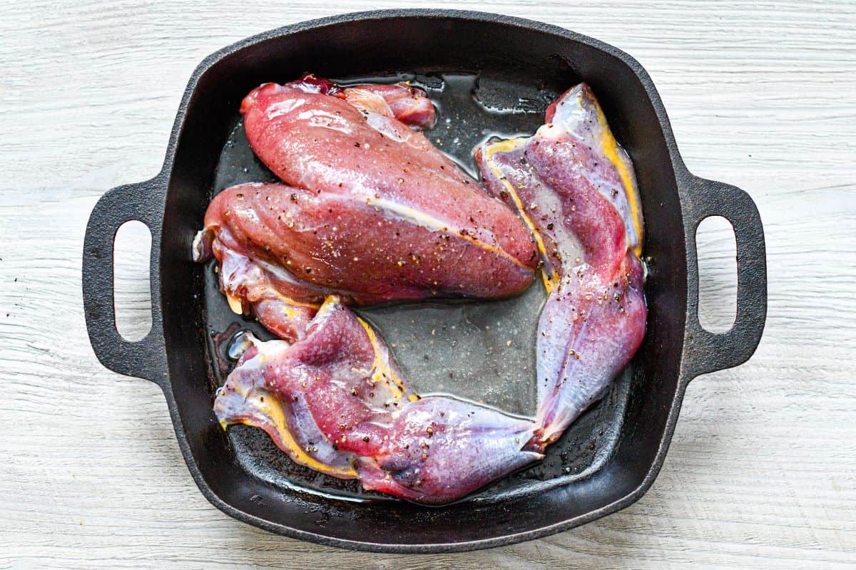 Pheasant Dish