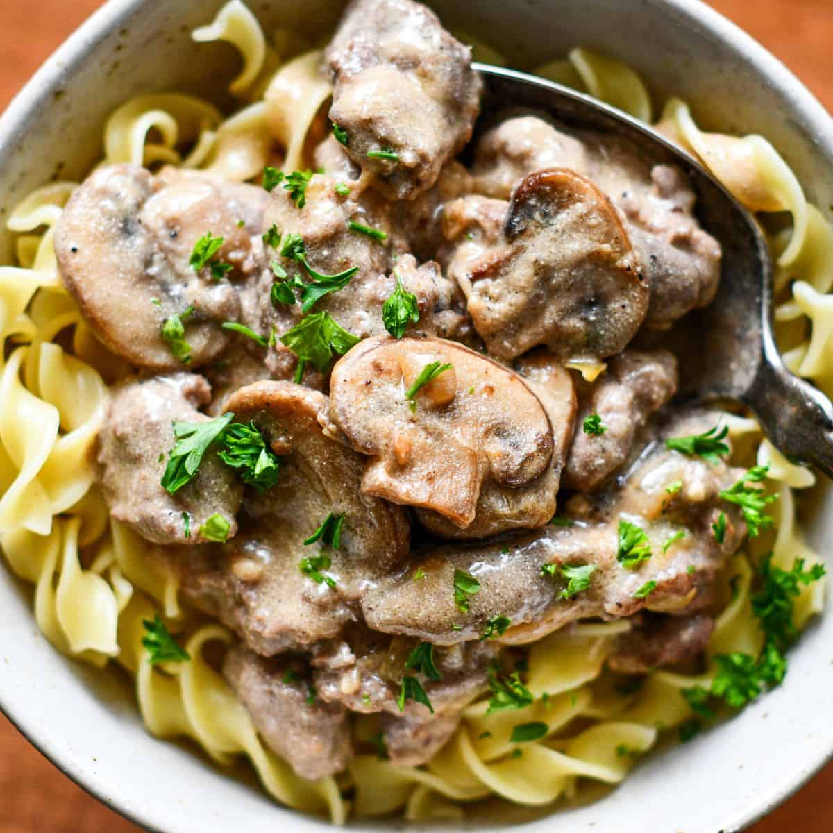 Easy Venison Stroganoff Recipe by Jeff Benda