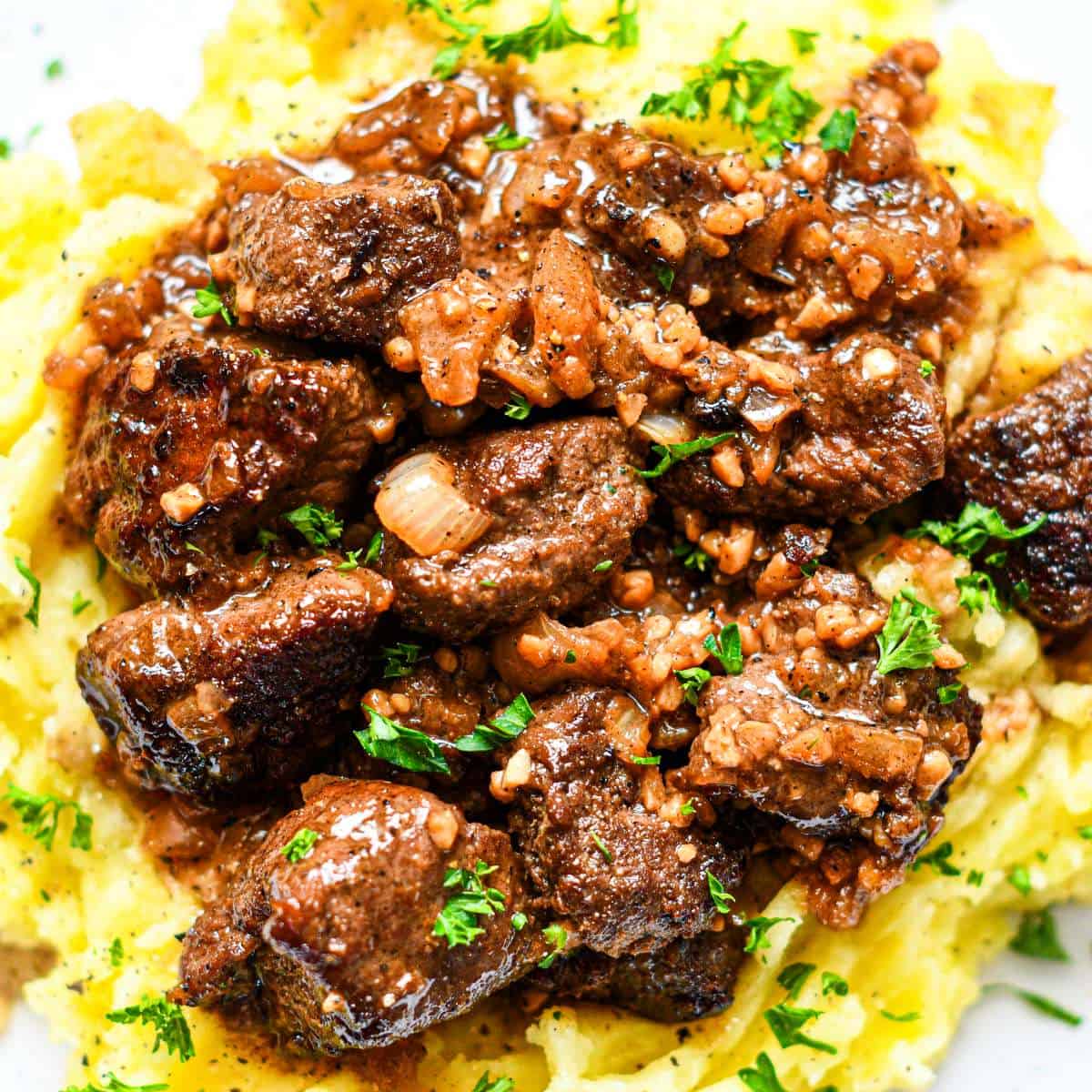 Garlic Butter Steak Bites by Jeff Benda