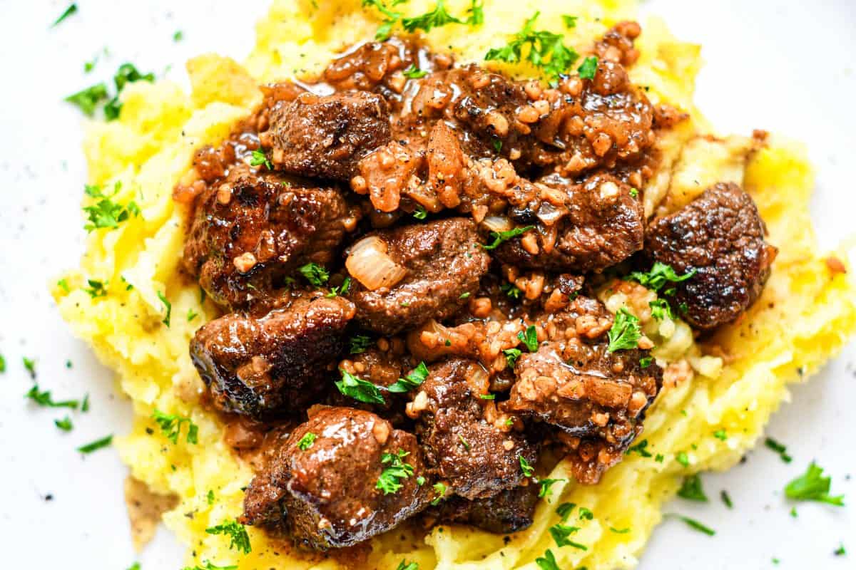 Garlic Butter Steak Bites by Jeff Benda