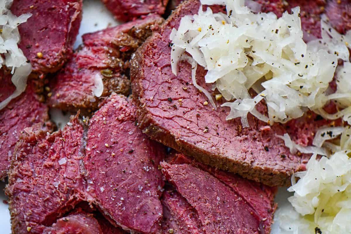 Venison with Sauerkraut