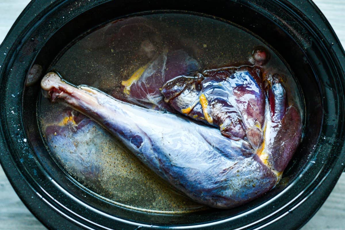 Slow Cooker Turkey Legs by Jeff Benda