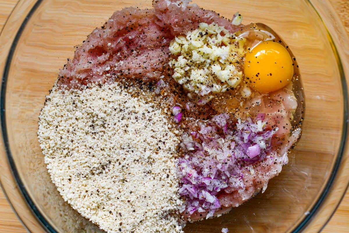 Turkey Meatball Recipe Ingredients by Jeff Benda