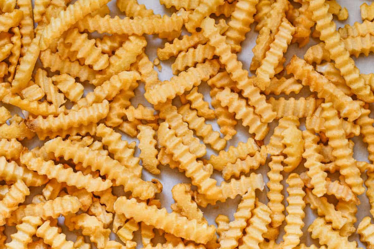 Crinkle French Fries by Jeff Benda
