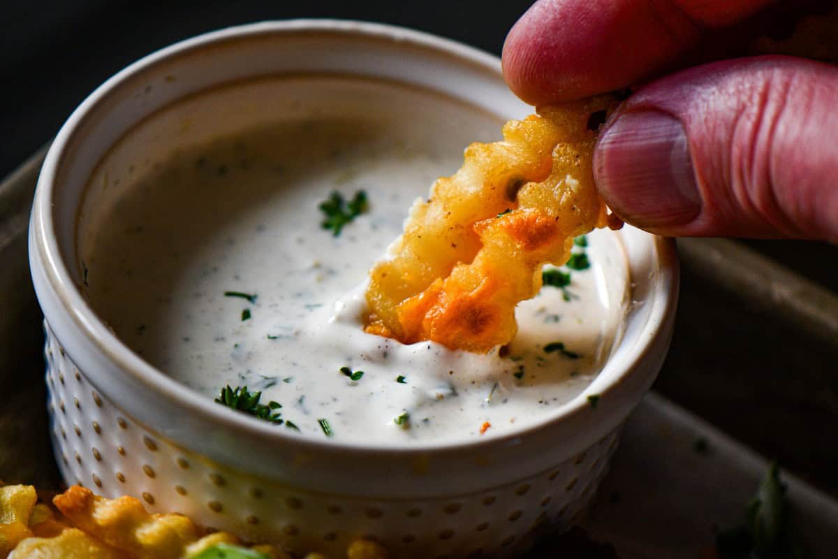 Loaded French Fries with Jalapeno Ranch by Jeff Benda