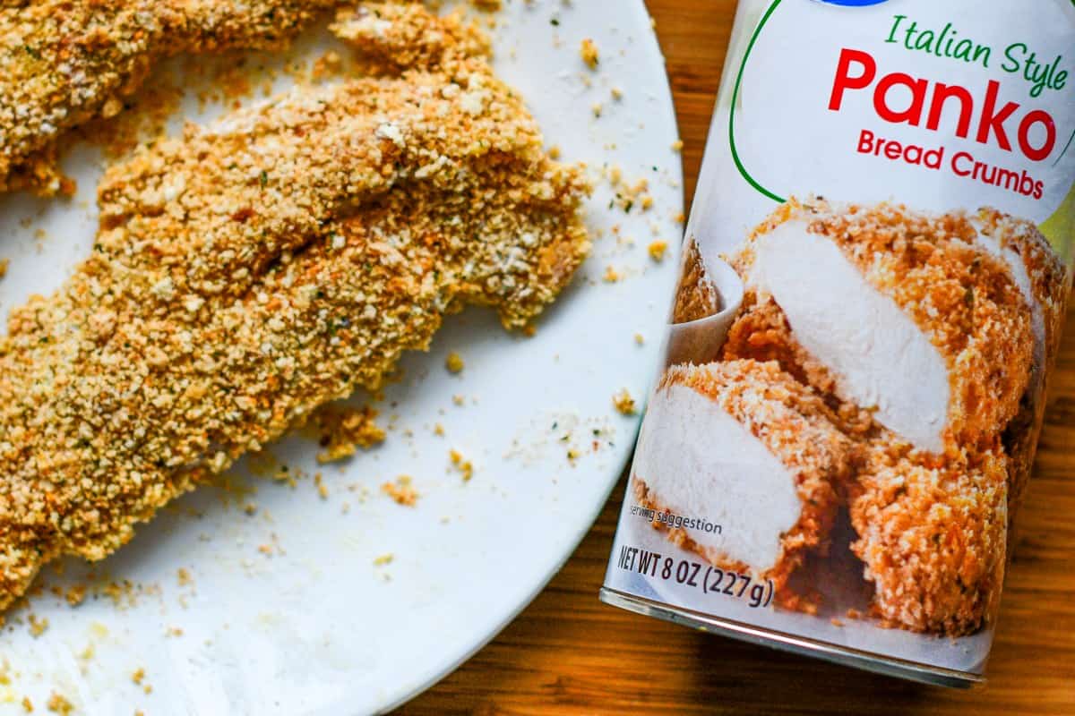 Italian Style Panko Bread Crumbs by Jeff Benda