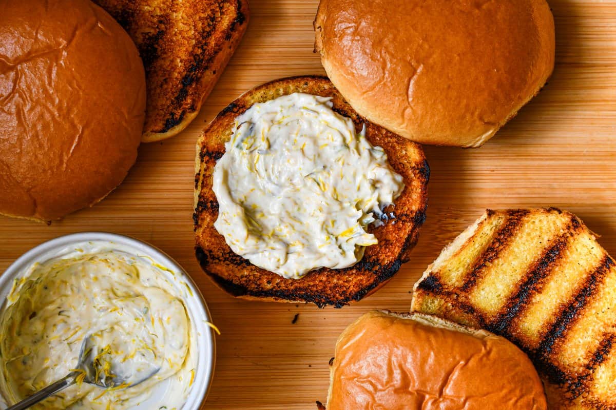 Dandelion Flower Mayonnaise