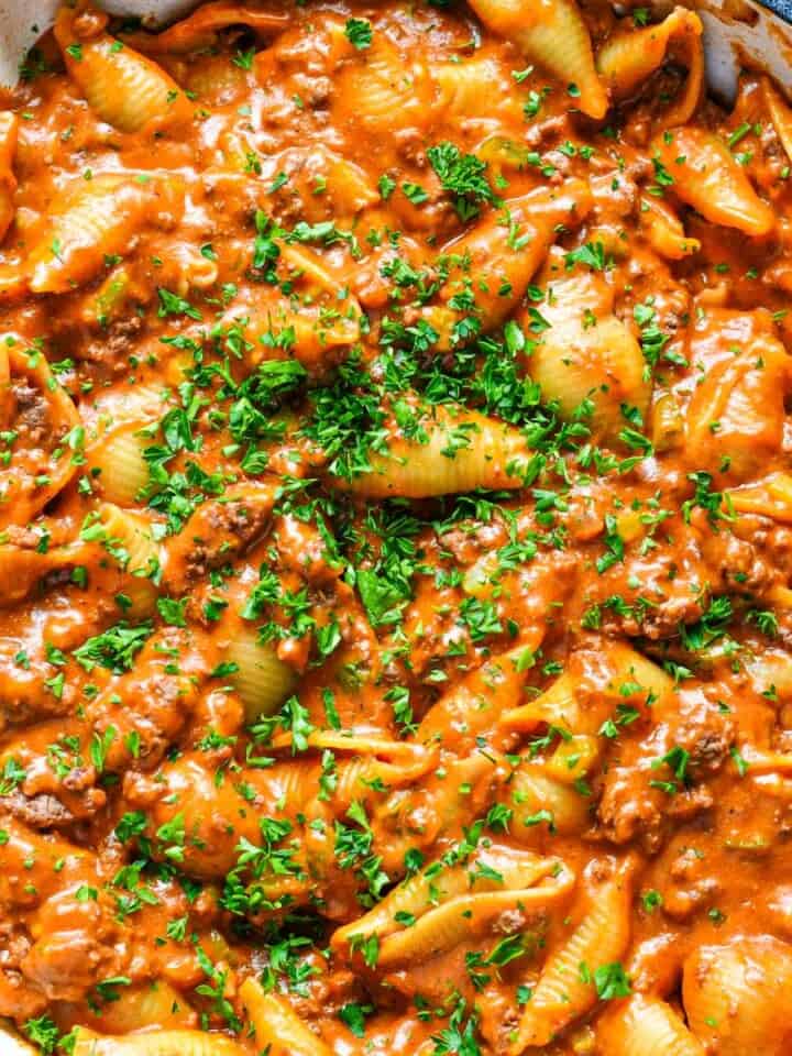 Easy Cheeseburger Pasta