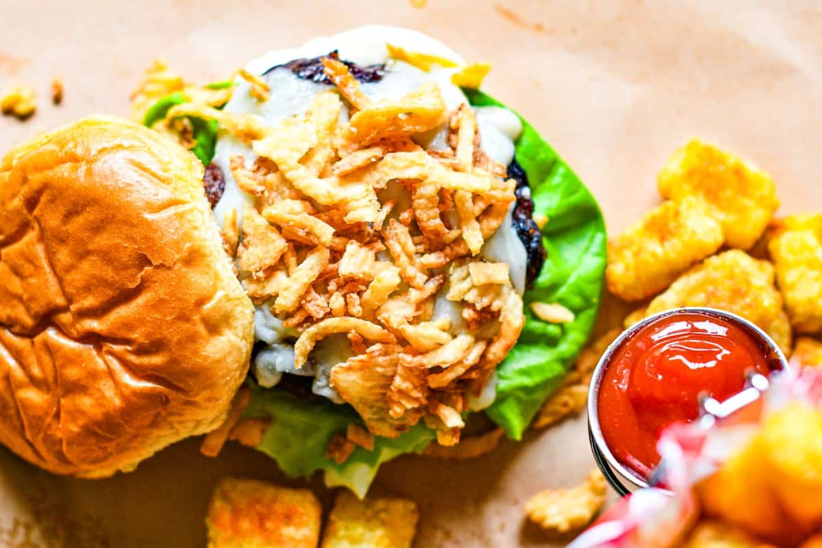 French Onion Burger by Jeff Benda