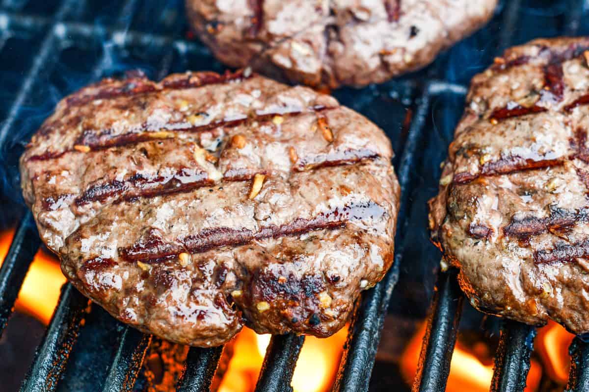 Grilled Venison Burgers