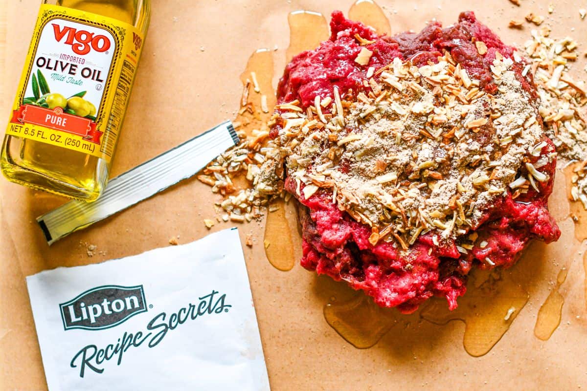 Lipton Onion Soup Burger by Jeff Benda
