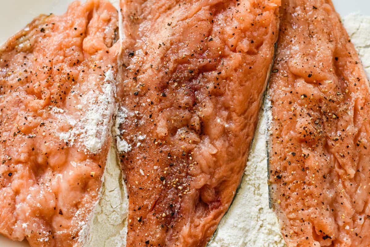 Salmon fillets