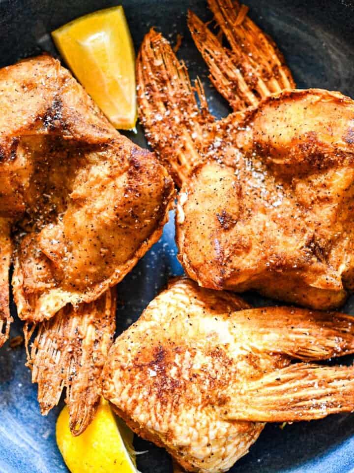 Fried Fish Collars (Fish Wings) by Jeff Benda