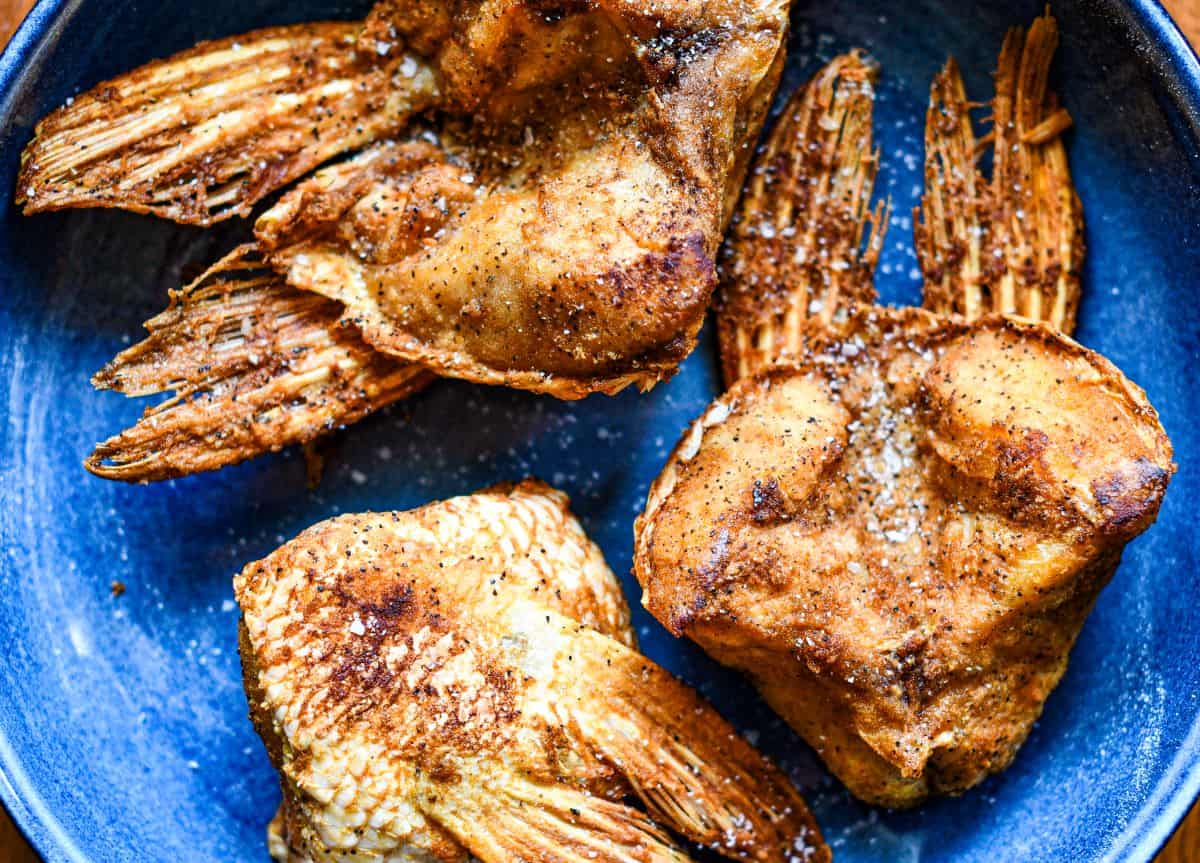Fried Fish Collar Recipe