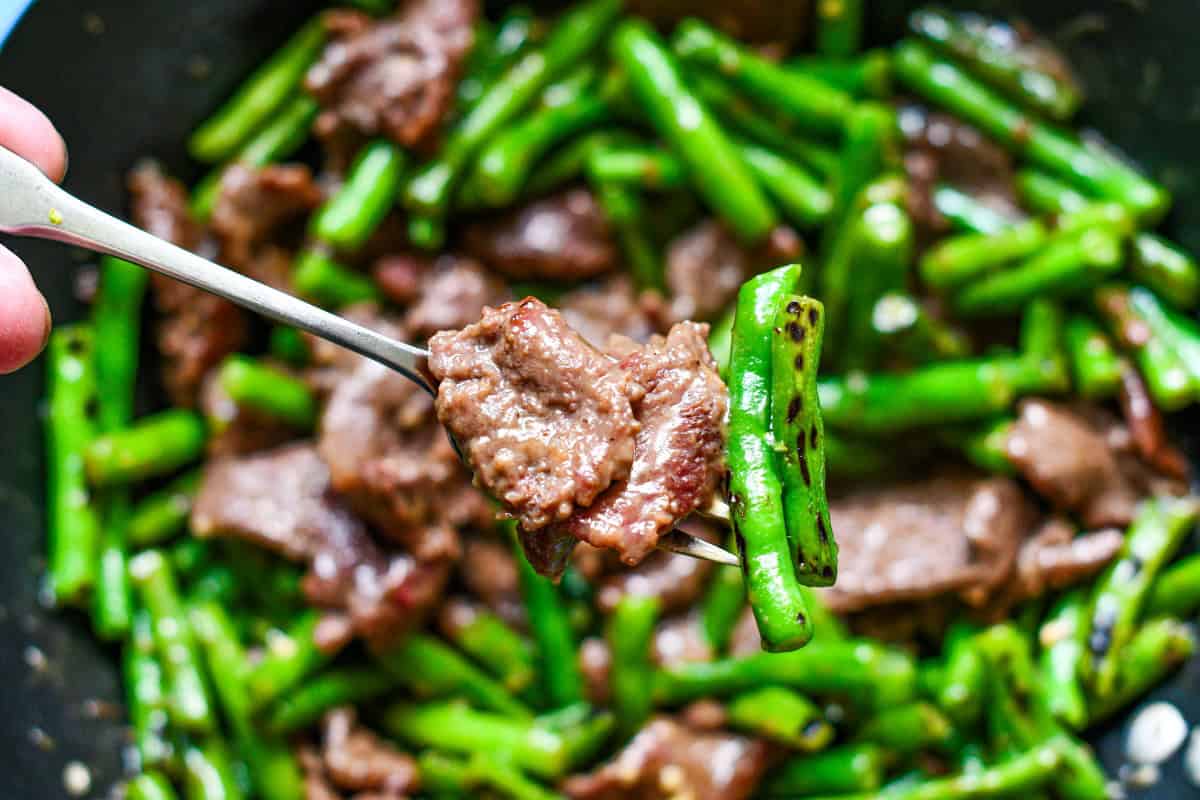 Goose and Green Bean Stir Fry by Jeff Benda