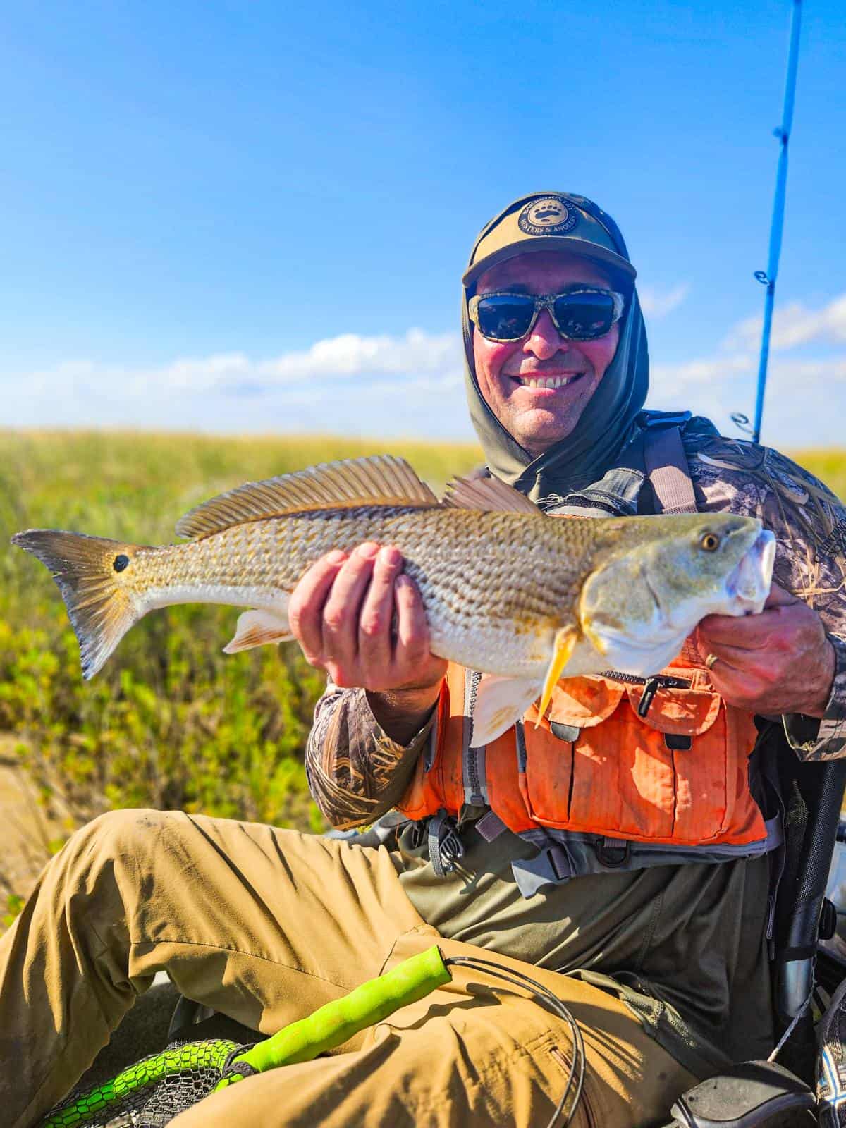 Jeff Benda with Texas Redfish