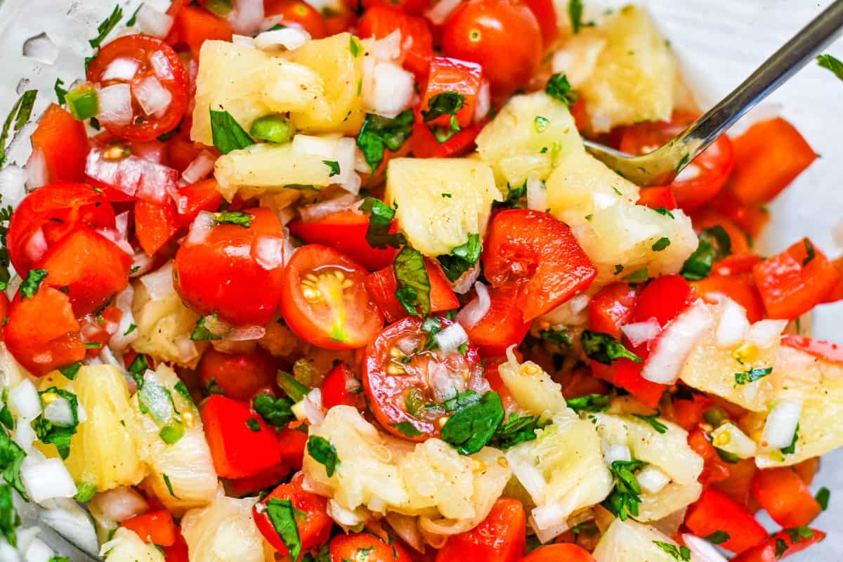 Pineapple Pico de Gallo Salsa