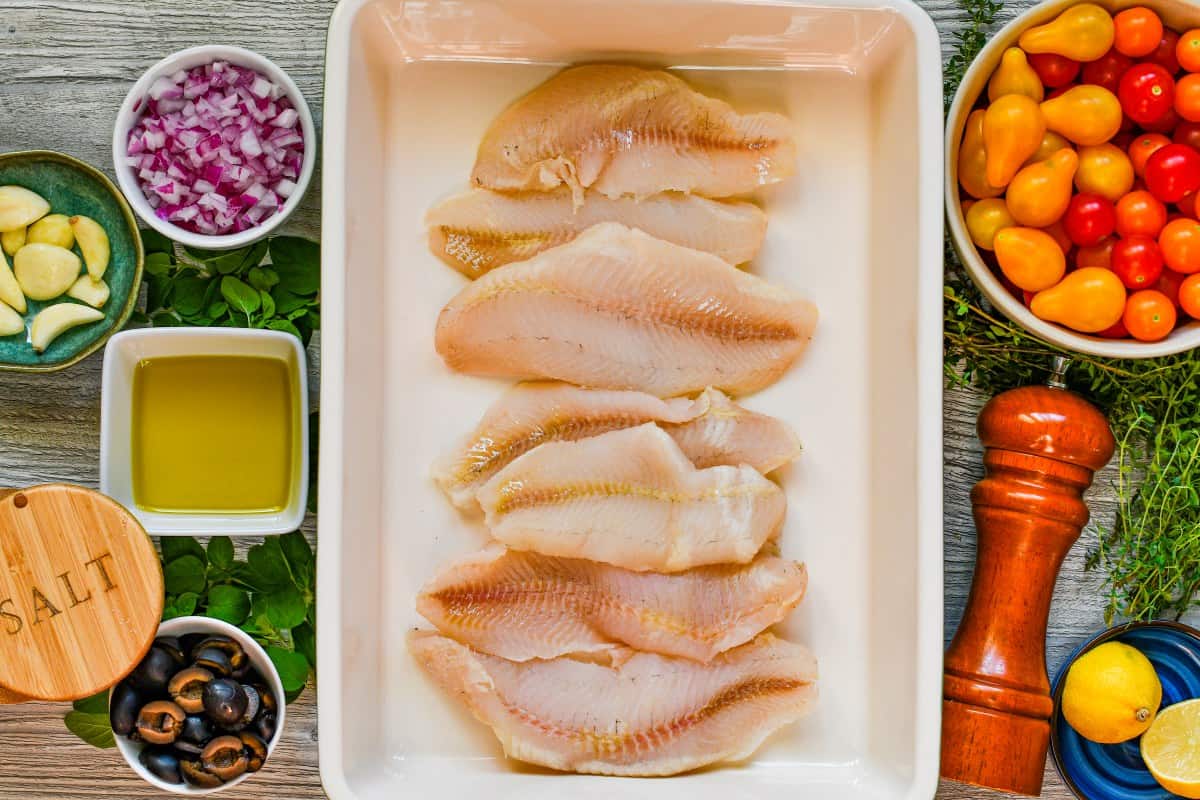 Baked Walleye Recipe Ingredients