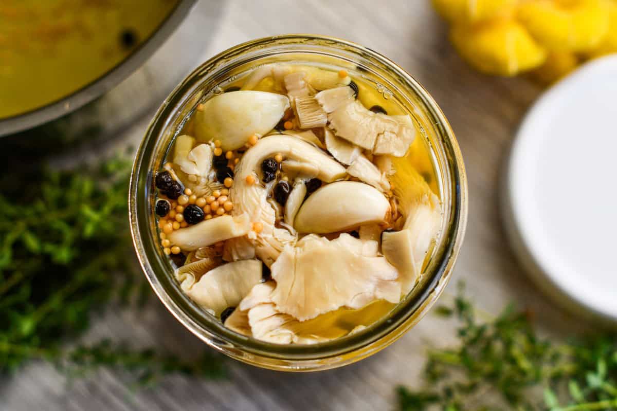 Pickled Mushrooms Recipe by Jeff Benda