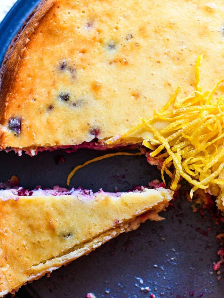 Juneberry Cheesecake Recipe by Jeff Benda