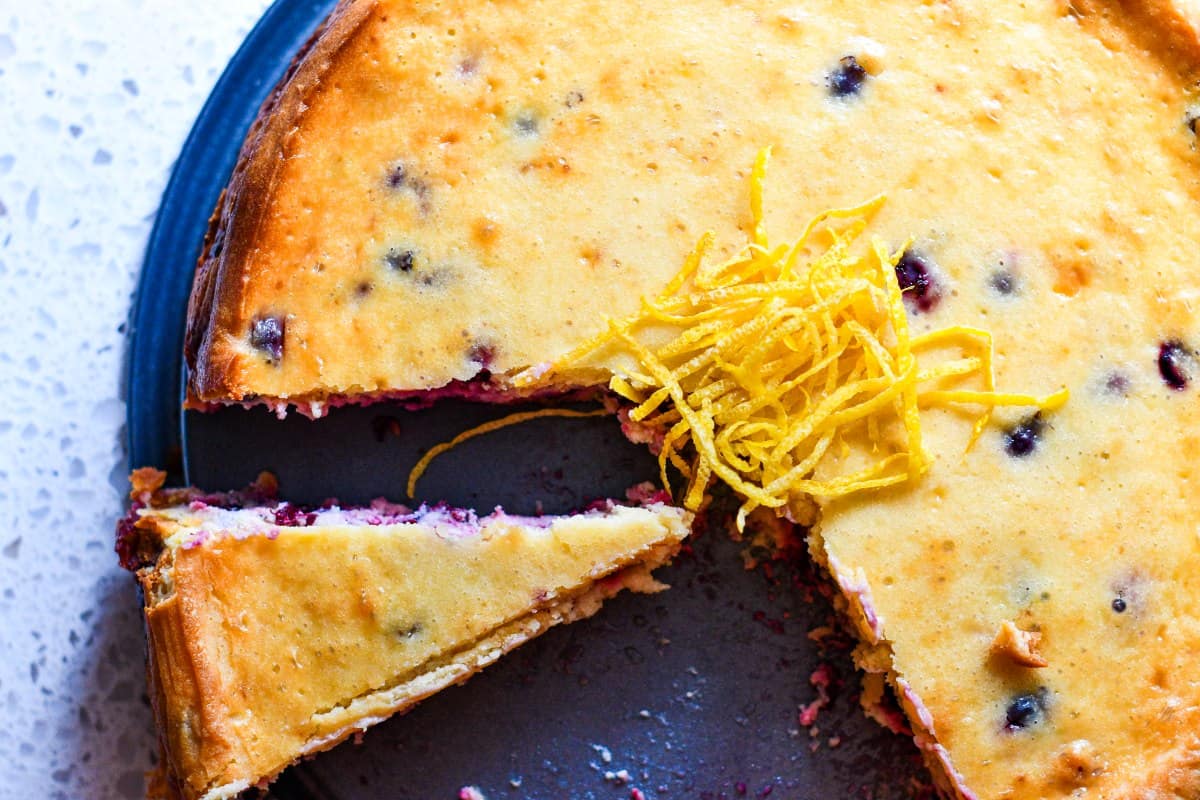 Juneberry Cheesecake Recipe